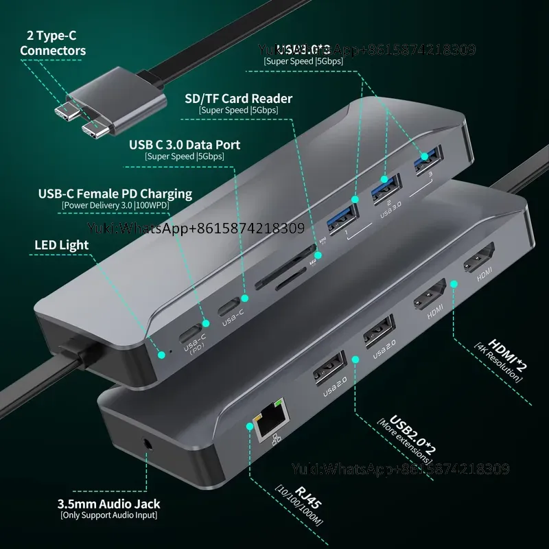 핫세일 듀얼 디스플레이 화면 타입 C to 4K30HZ - Usb Hub Type C 리뷰 및 가격
