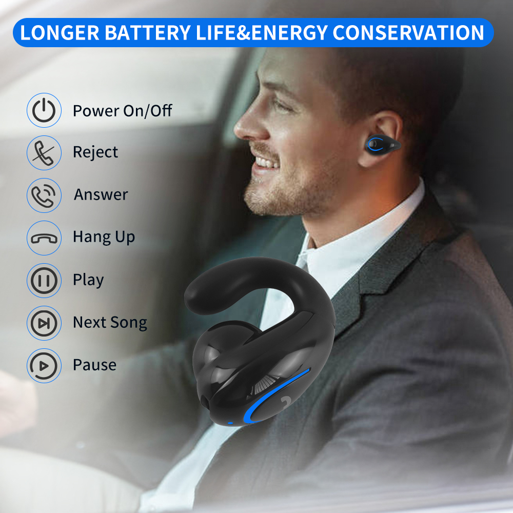 이어 클립 스타일 블루투스 이어폰, 긴 배터리 수명,  - Wired Earphone Lightning 리뷰 및 가격