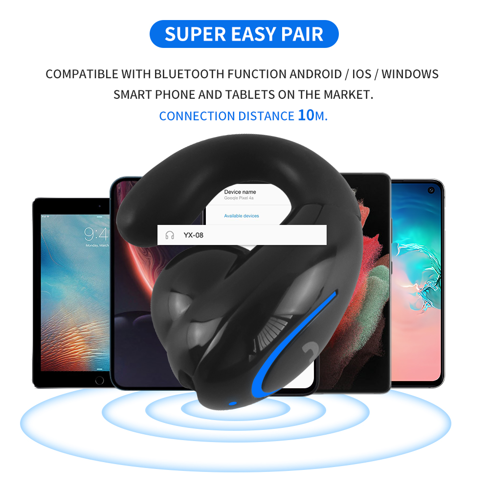 이어 클립 스타일 블루투스 이어폰, 긴 배터리 수명,  - Wired Earphone Lightning 리뷰 및 가격