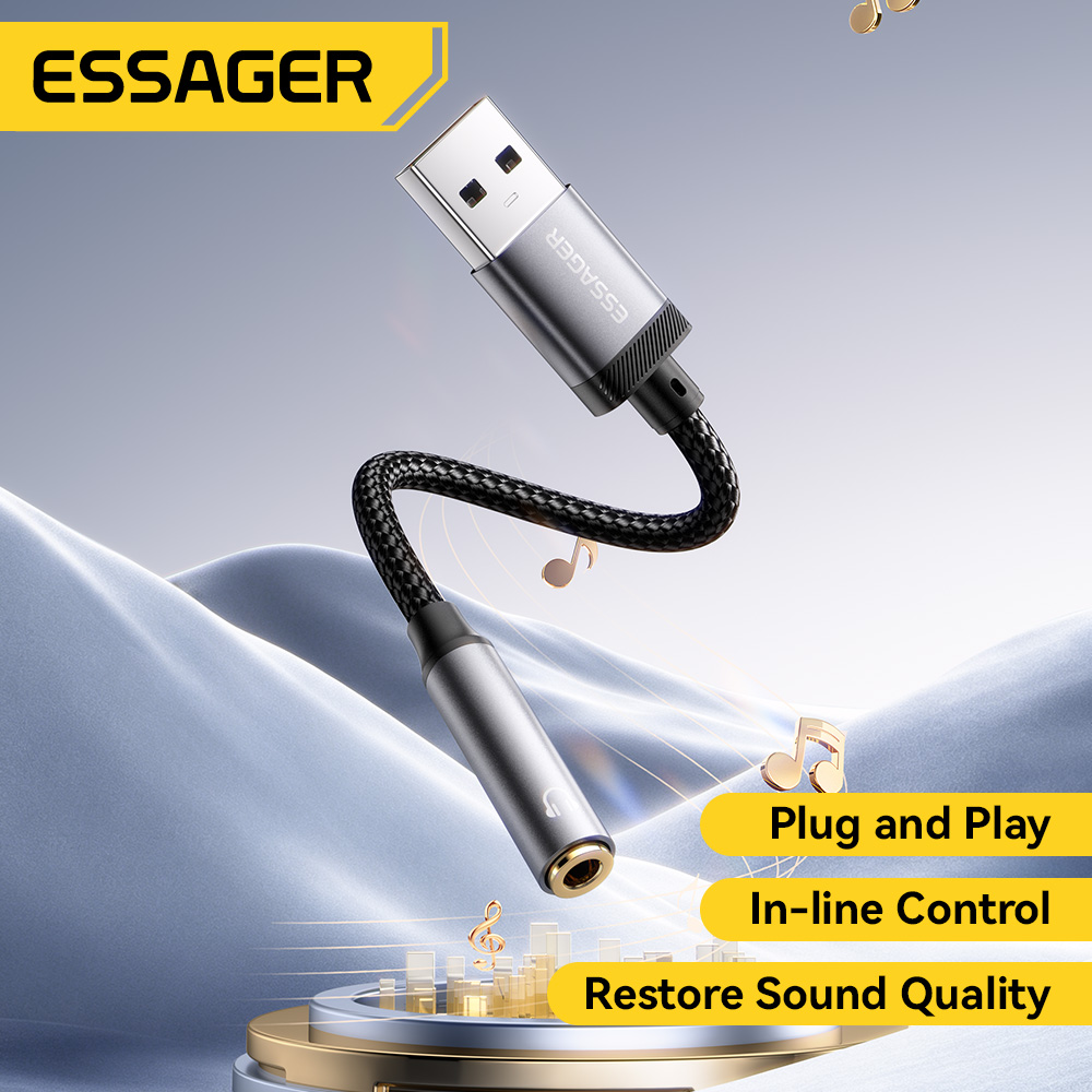에사저 USB-3.5mm 오디오 케이블, 외장 사운드  - Wired Earphone Lightning 리뷰 및 가격
