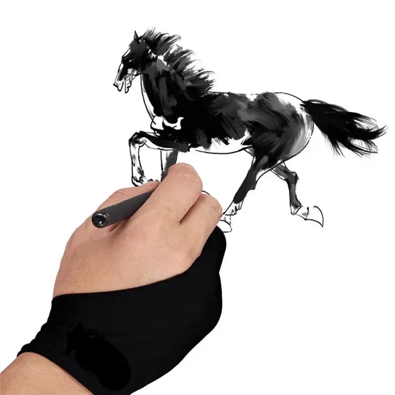 드로잉 장갑 안티 터치 두 손가락 페인팅 장갑 IPad - Drawing Glove Artist 리뷰 및 가격